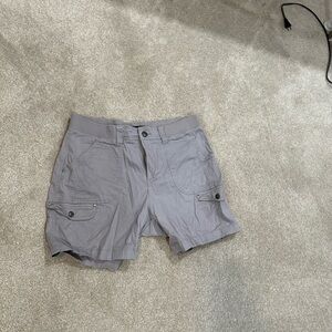 Lee Women's Gray Cargo Shorts